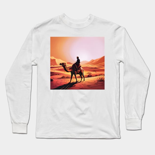 Sahara Long Sleeve T-Shirt by Colin-Bentham